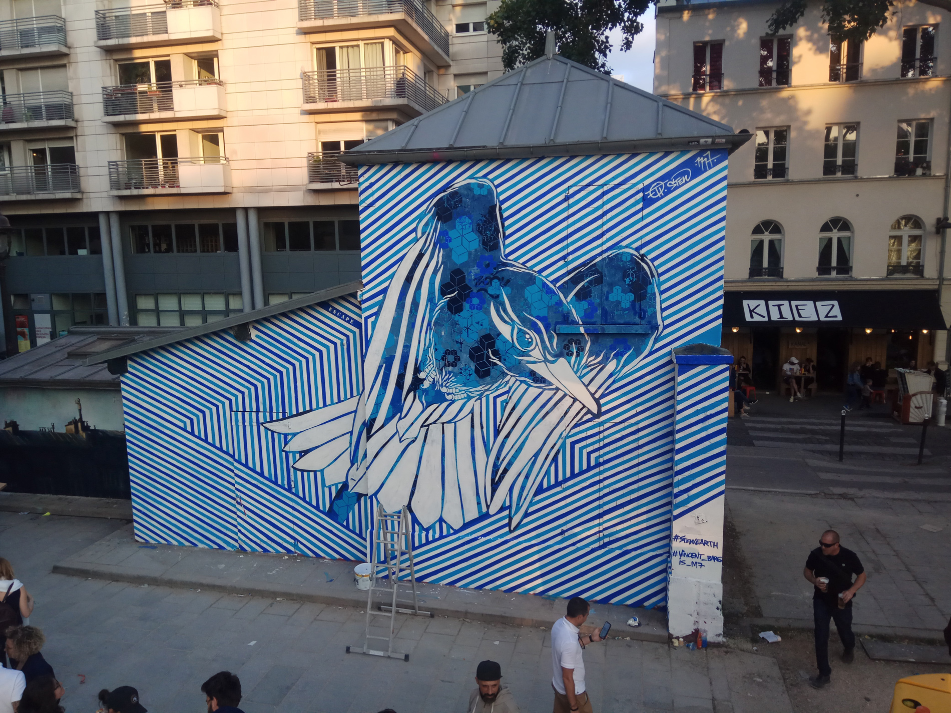 Fresque oiseau 10